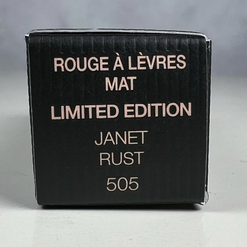 NIB Gucci Limited Edition Lipstick Rouge Lévres Velvet Matte Lipstick Janet Rust